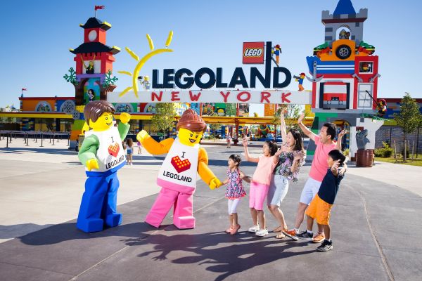 LEGO Characters at LEGOLAND New York Theme Park