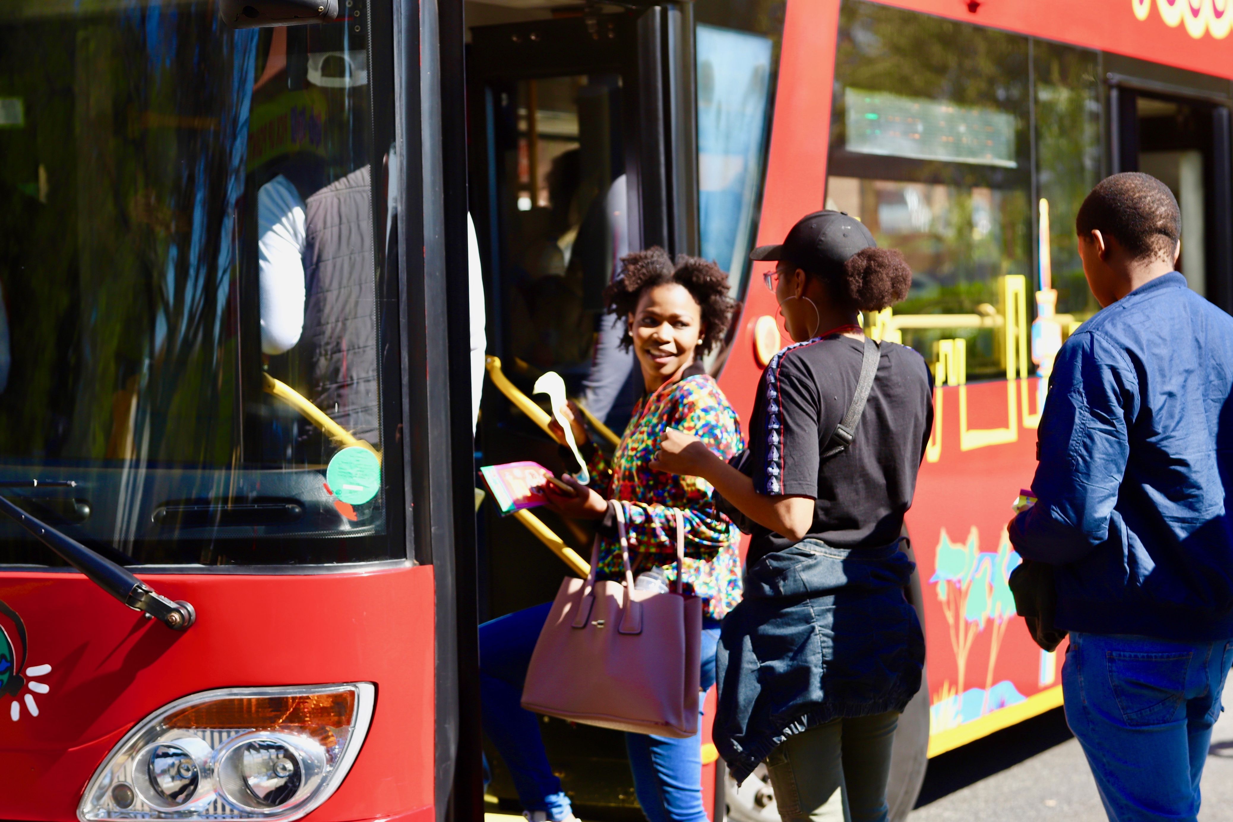 tour bus in johannesburg