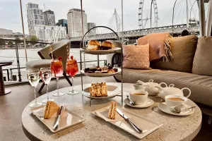 Afternoon tea at Clipper Lounge