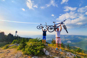 The Top of Mount Trebevic