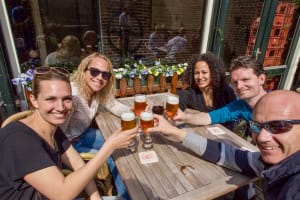 Local beers from, amongst many others, Kaapse Brouwers and Brouwerij Pelgrim