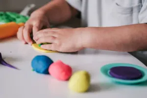 Xmas Playdough Creations