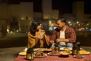Tour Dubai Luxury Sahara Desert Fortress Dinner (without Dune Bashing)