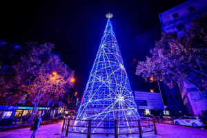 Iluminación navideña Atocha (Madrid))