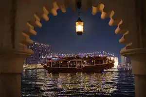 Tour Dubai Creek Luxury Dhow Dinner Cruise