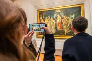 Florencia: Tour en grupo pequeño por la Galería Uffizi