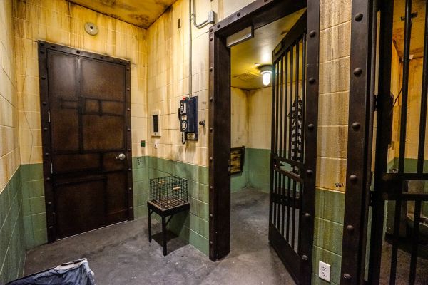 Prison rooms at the Escape Game