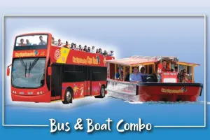 Enjoy the Bus + Boat cruise Combo