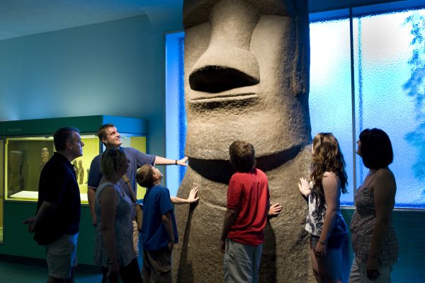 Easter Island Head at American Museum of Natural History