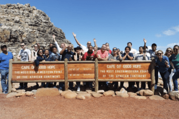 See Cape Point and the penguins at Boulders Beach on a full-day, live-guided tour with the red bus