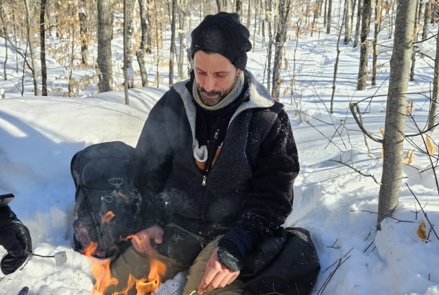 Snowshoeing - The Fire Man - Guided tour (2h)
