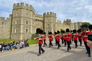 The Changing of the Guard at Windsor Castle