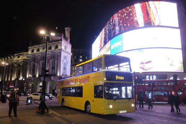See London By Night - Open Top Tour Bus