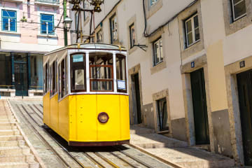 Santa Justa lift & Lisbon funiculars