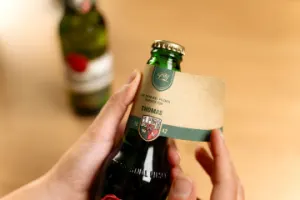 Personalised Pilsner Urquell bottle