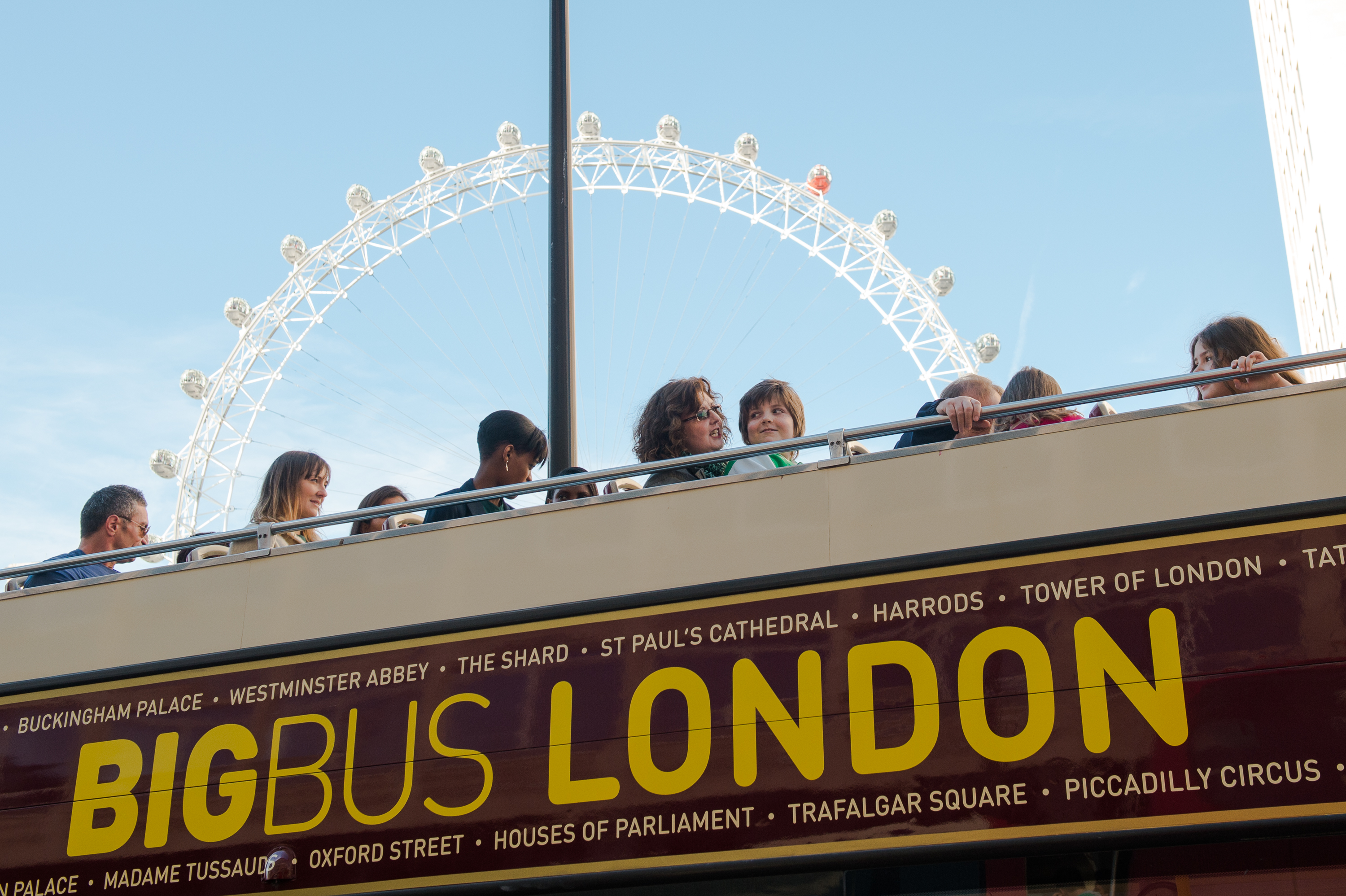 Bilhete Big Bus London Essential 2-Dias Hop-on Hop-off - Acomodações em Londres
