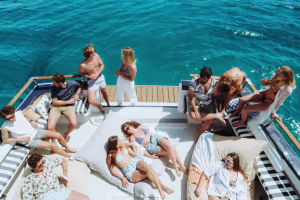 Boat tour in the bay of Palma