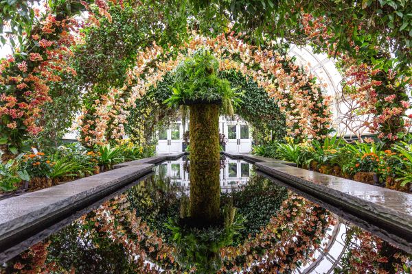 Flower Arches at NY Botanical Garden