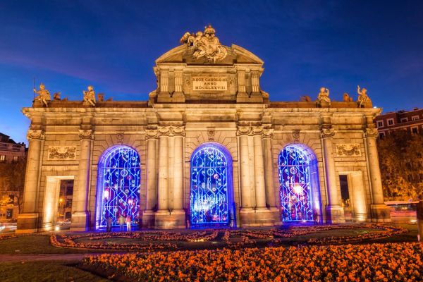 Iluminación navideña Madrid