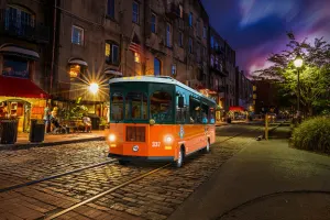 Savannah Holiday Sights & Festive Nights Trolley Tour