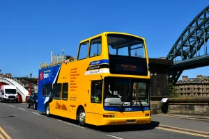 Newcastle Gateshead Toon Tour Open Top Bus