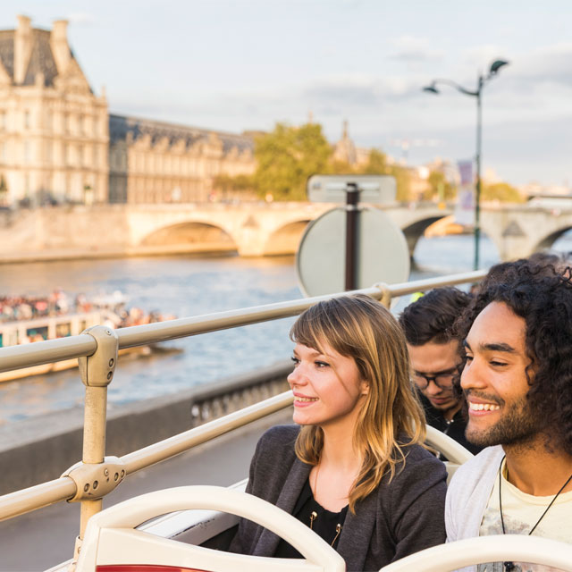 Big Bus Paris Essential 1 Day Hop On Hop Off Tour with River Seine Cruise - Accommodations in Paris