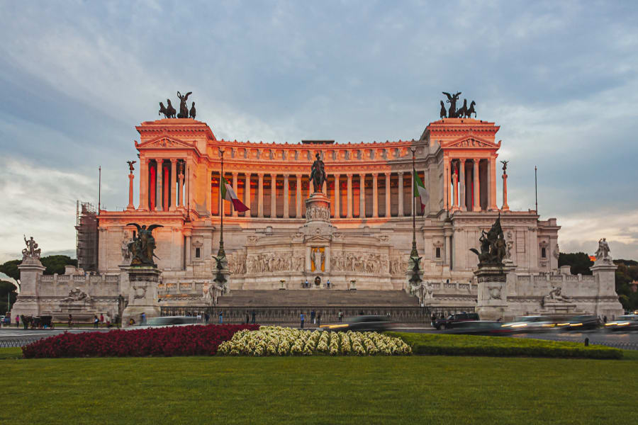 Vittoriano Panoramic Terrace by Glass Elevator