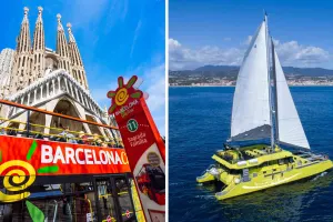 Barcelona City Tour + Catamaran