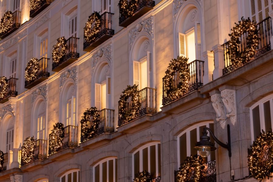 Iluminación navideña Madrid centro