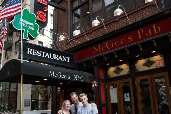 McGee's Pub on NYC TV and Movie Tour by Bus