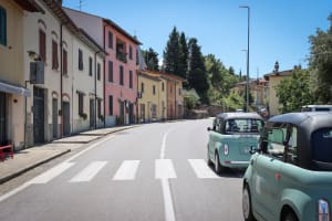 Fiat Topolino in Chianti