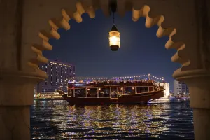 Tour Dubai Creek Luxury Dhow Dinner Cruise
