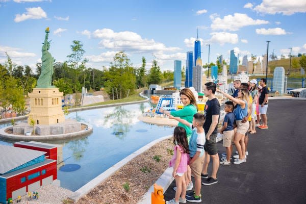 LEGO New York Landmarks at LEGOLAND Theme Park New York