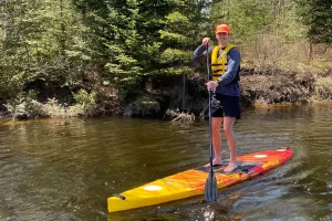 Paddleboard - Diable river, St Jovite
