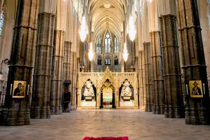 Westminster Abbey Tour with a live professional guide. Plus refreshments in the 14th century Cellarium restaurant