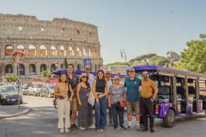 Rome: Golf Cart City Guided Tour