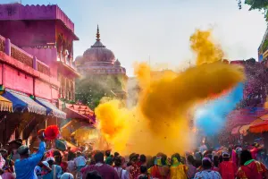 Holi Street Carnival Walk