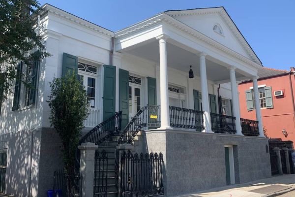 Front of the Beauregard-Keyes Historic House
