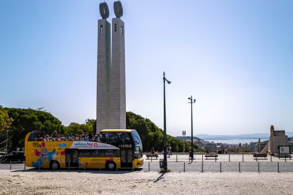 Parque Eduardo VII Viewpoint - Belem Lisbon Bus Tour