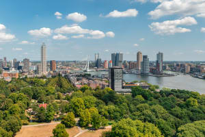 View from the Euromast Rotterdam