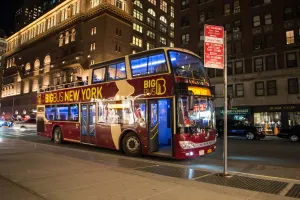 New York Open-Top Christmas Lights Bus Tour
