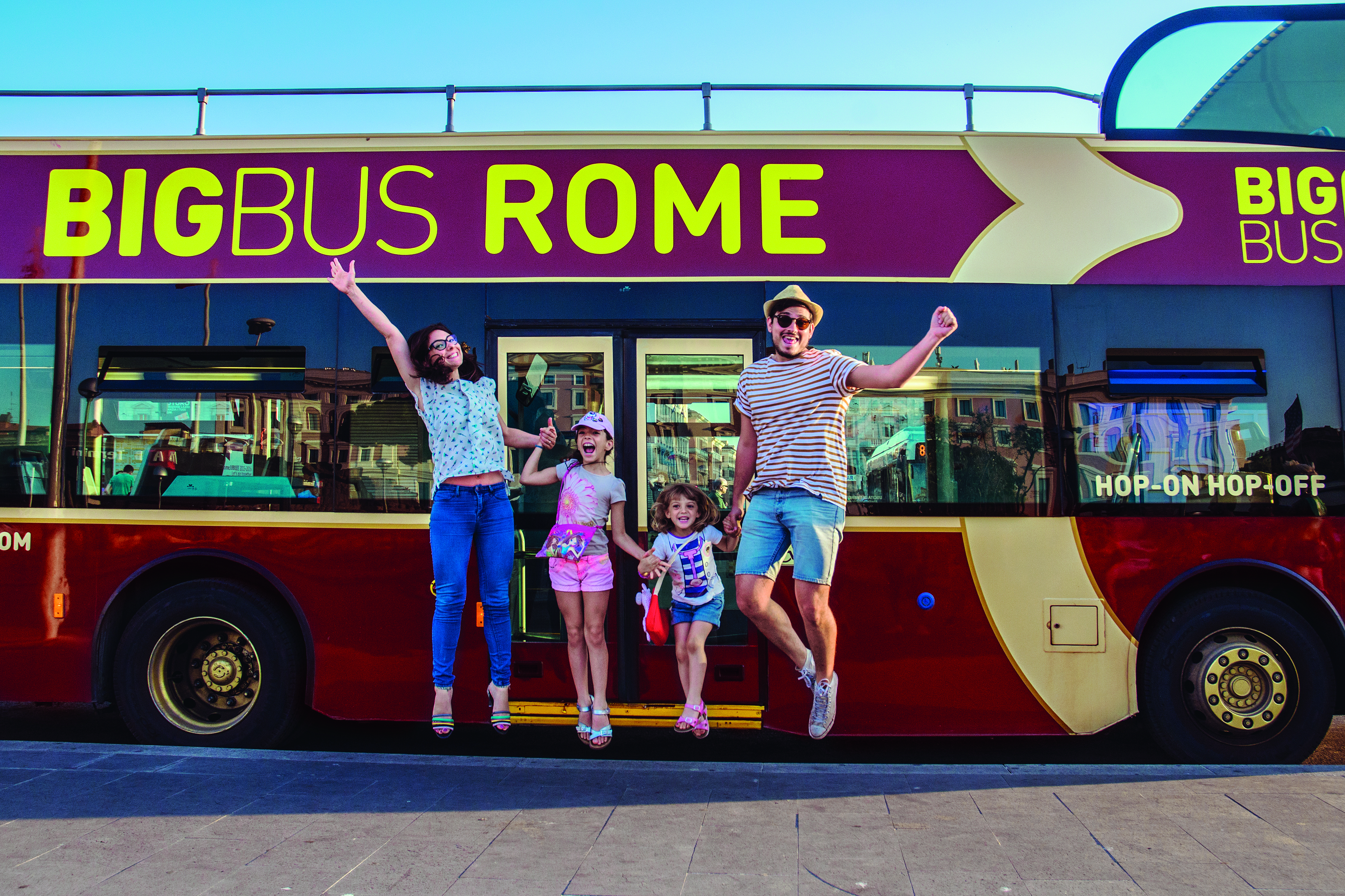 Ticket Big Bus Rome Essential 48 Hours Hop On Hop-Off with Self-Guided Walking Tours - Accommodations in Rome