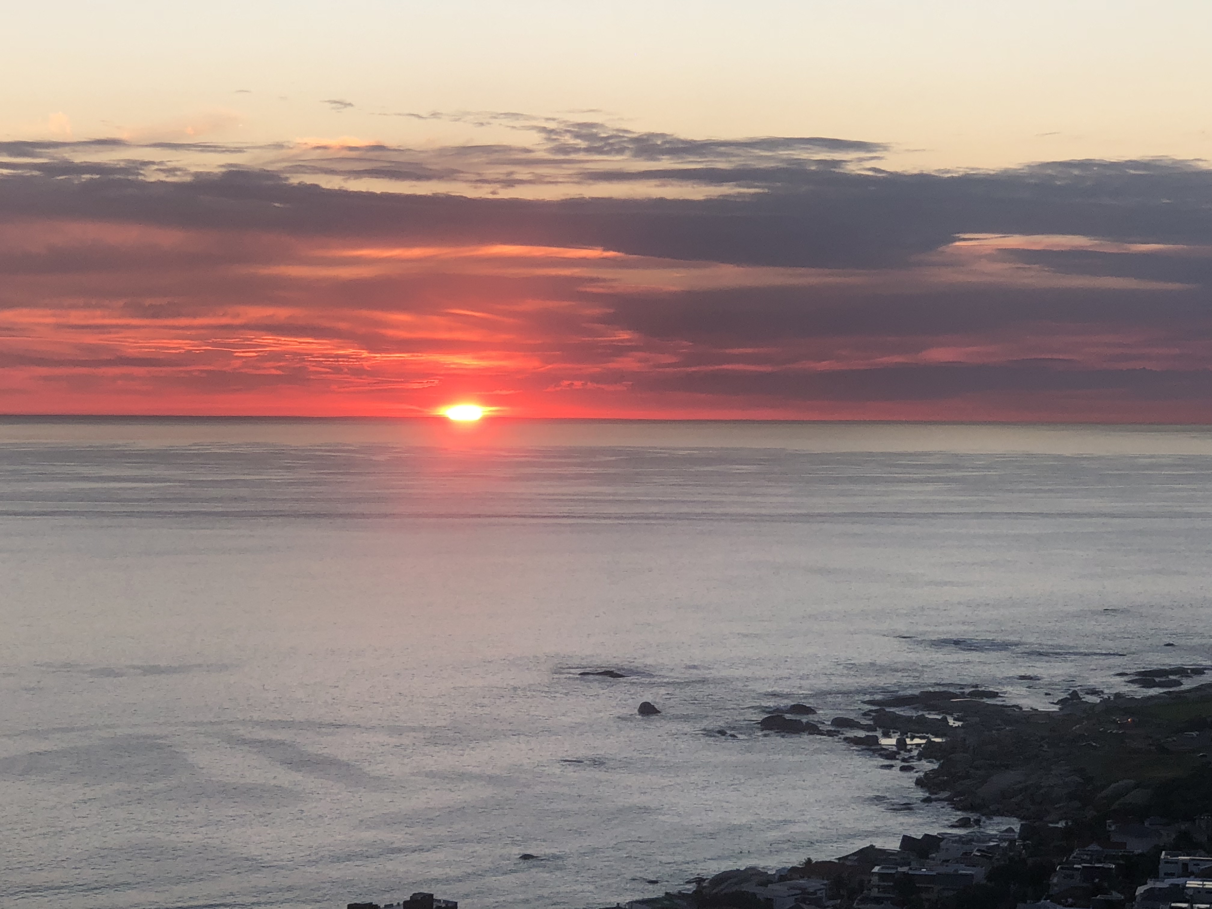 Sunset over the Atlantic