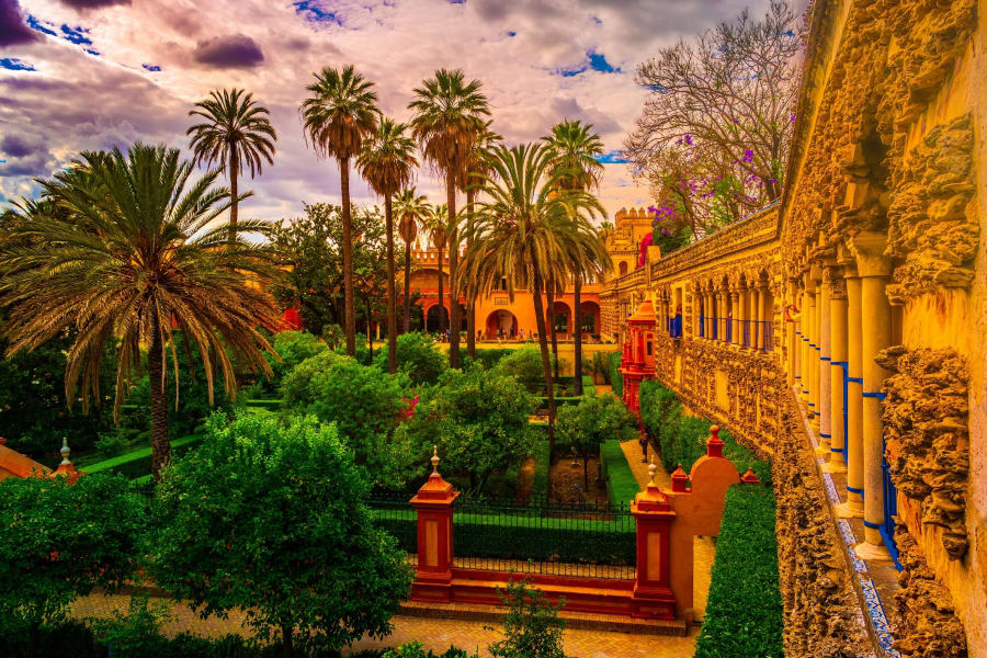Jardines del alcazar