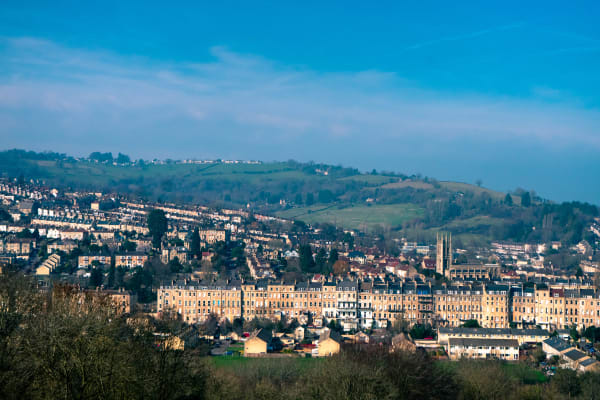 Bath from a distance