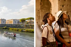 Colosseum and Arena Tour with Tiber River Cruise