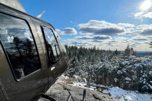 Helicopter - Summit flight