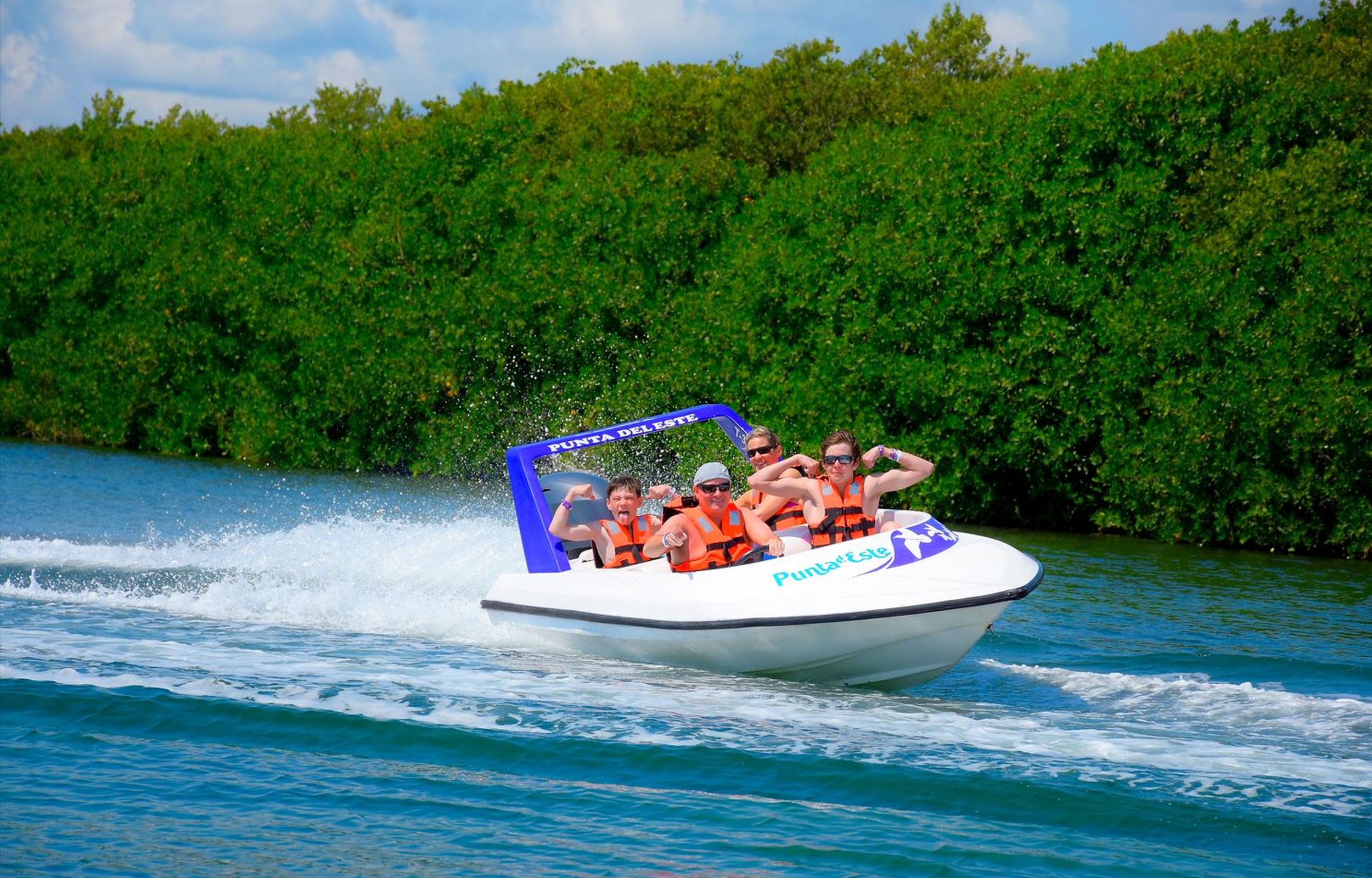 Tour por la jungla en lancha rápida y snorkel