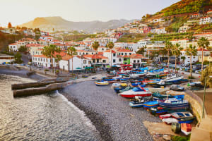 Câmara de Lobos, the Fishing village