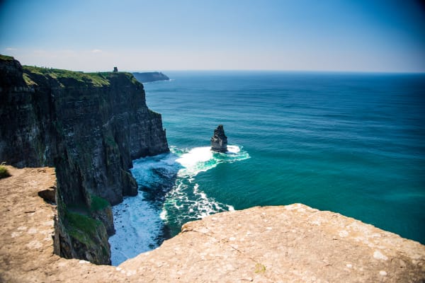 Our 90 min stop at the Cliffs of Moher includes the entrance to the official Cliffs of Moher Site as well as the official indoor visitor center